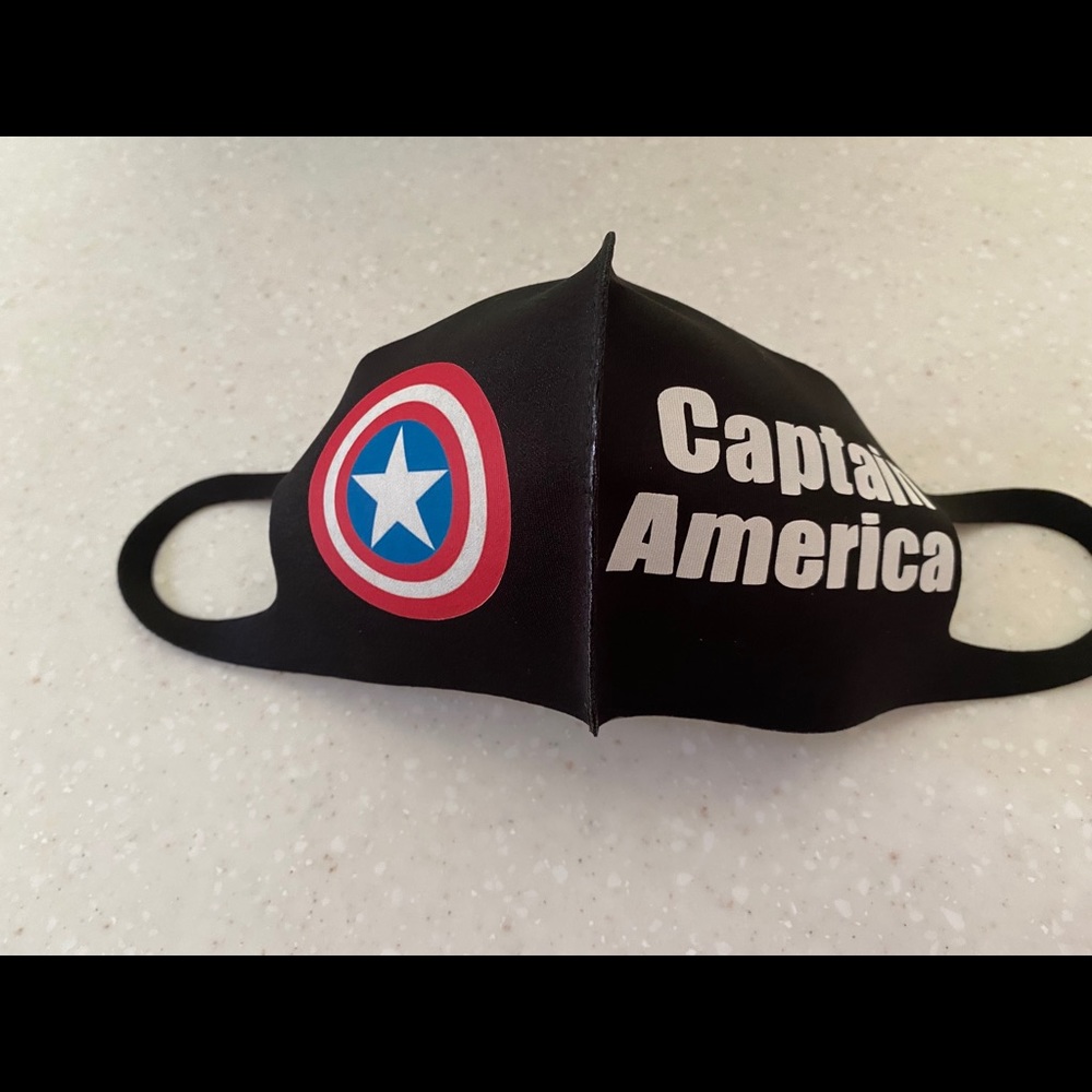 FACE MASK “ CAPTAIN AMERICA “ - Picture 3 of 6